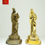 Mẹ Núi Cúi Bằng Đồng - Mạ Vàng Gold