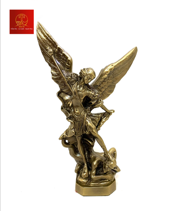 Tượng Thiên Thần Micae Bằng Đồng