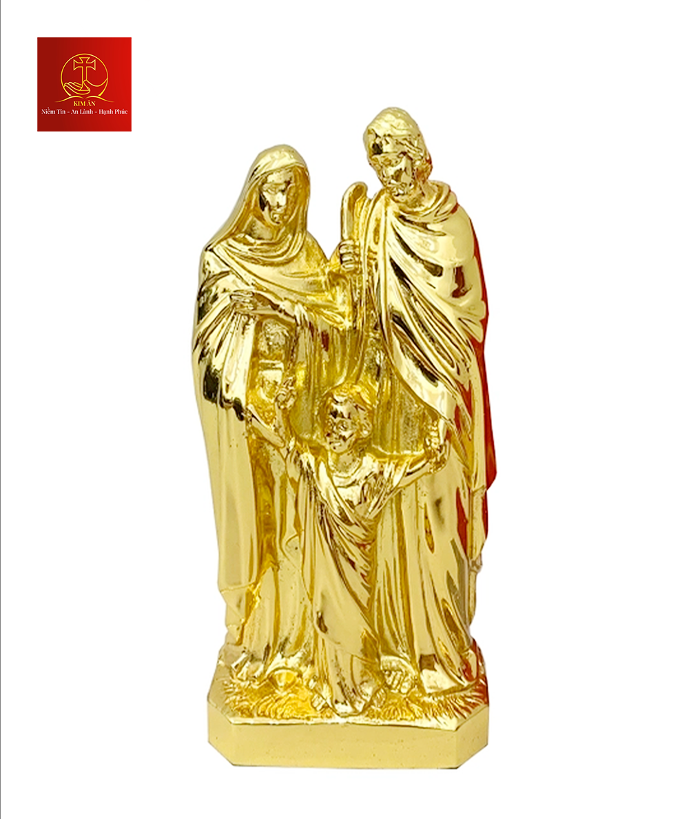 Tượng Thánh Gia cao 12cm – Mạ Vàng