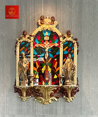 Bộ Bàn Thờ Công Giáo Filber (Mẫu Nhỏ)